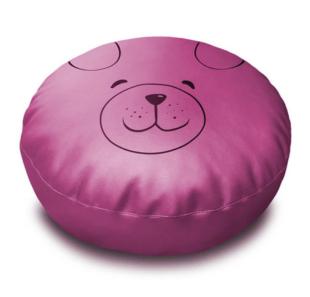 Puf okrągły MIŚ poduszka ekoskóra 1 szt.