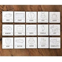 Układanka wyrazowa do nauki czytania Cz.3