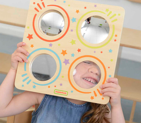 Sensoryczna Tablica Lustra I Soczewki Zakrzywienia Obrazu Masterkidz