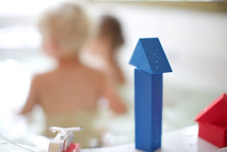 Zabawka do kąpieli BathBlocks - Straż przybrzeżna z helikopterem 11 el.