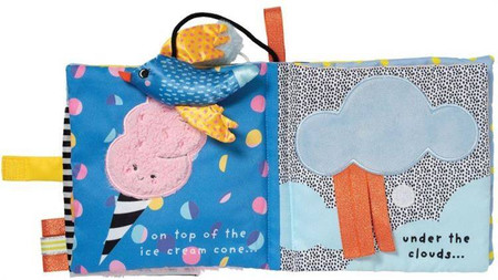 Miękka książeczka dla niemowlaka Trzepoczący ptaszek 158700-Manhattan Toy, zabawki dla najmłodszych