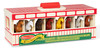 Przenośnia drewniana Stajnia z 8 Figurkami Koni Melissa and Doug 13744-MD