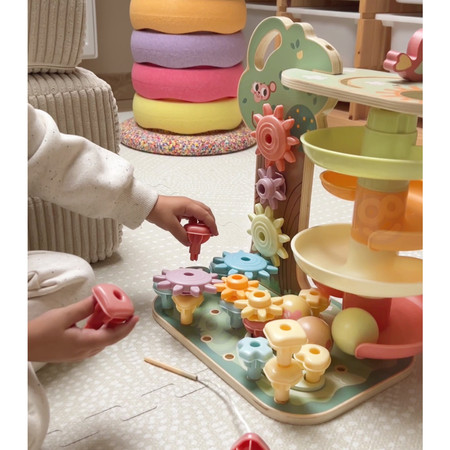 WOOPIE GREEN Drzewko Aktywności Kulodrom 4w1