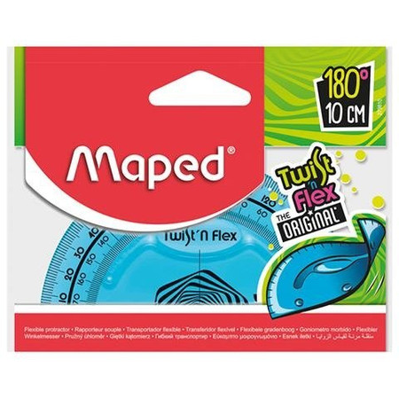 Kątomierz niełamliwy Maped Twist'N Flex 10 cm