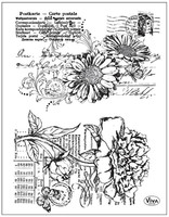 Stemple VivaDECOR Gerbera i Peonia