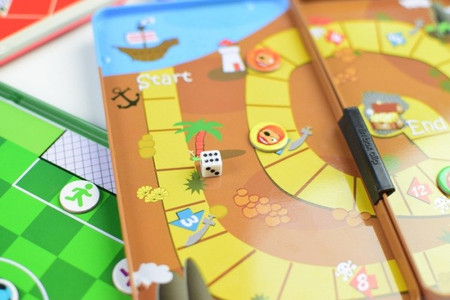 Gra magnetyczna The Purple Cow - Wyspa Skarbów