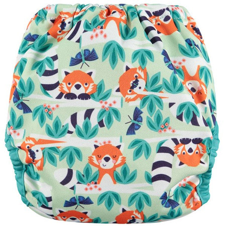 Close, Pop-in pieluszka wielorazowa AIO V2, Red Panda, Bambus