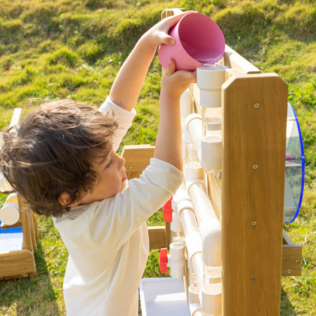 CLASSIC WORLD EDU Drewniana  Ściana Zabawa Wodą