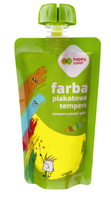 Farba plakatowa tempera 100 ml żółty Happy Color