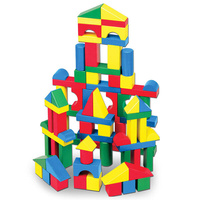 Klocki dla dzieci drewniane kolorowe Melissa and Doug