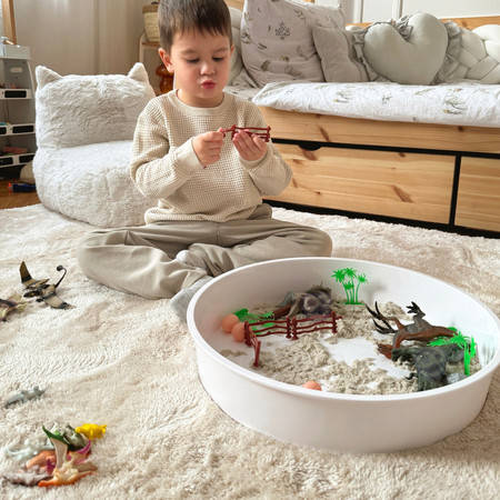 WOOPIE Zestaw Figurki Dinozaury 40 szt.