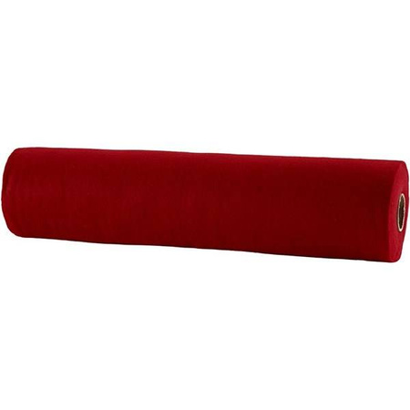 Filc w rolce W: 45 cm L: 5m Antyczny Czerwony