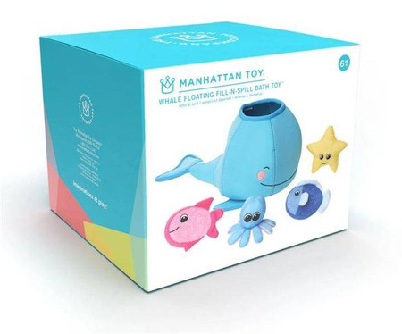 Zabawka do kąpieli delfin i przyjaciele 160390-Manhattan Toy, zabawki do wody