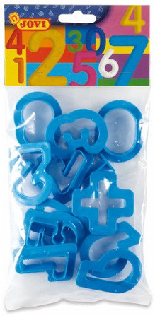 Foremki cyfry 12szt JOVI