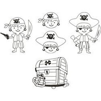 Folia termokurczliwa 4 ark. A6 Piraci