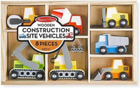 Drewniane autka Maszyny budowlane Melissa & Doug