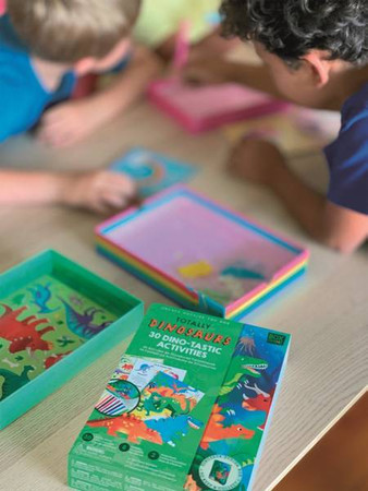 Box Candiy, zestaw artystyczny DINO 30 kart pracy