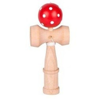 Kendama - japońska gra zręcznościowa - czerwona