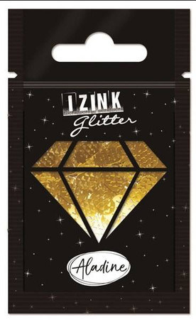 Brokat Ananasy Złote