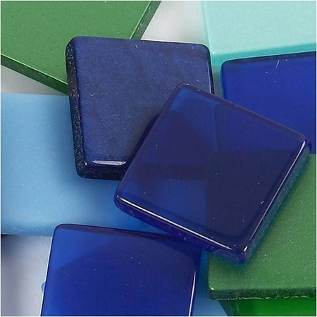 Mozaika Niebiesko-Zielona 10x10 mm