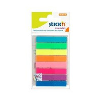 Zakładki Indeksuj.Samop.Mix 8 Kol.Neon - 8x8x45mm