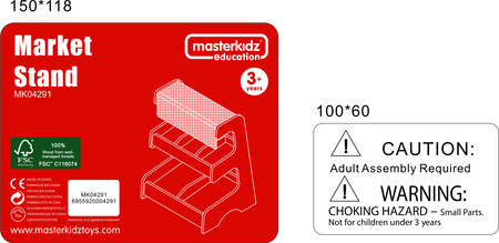 Stoisko Targowe Drewniane Zabawa W Sklep Masterkidz