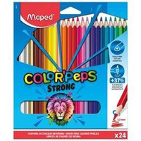 Kredki Colorpeps Strong Trójkątne 24 szt