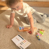 Tooky Toy Drewniana Arka Noego + Książeczka z Zagadkami
