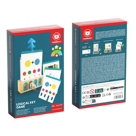 Logiczne łamigłówki, gra edukacyjna, poziom ekspert, Topbright