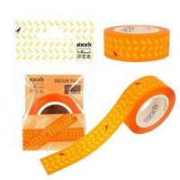 Taśma Dekoracyjna 16mmx10M, Pomarańczowa