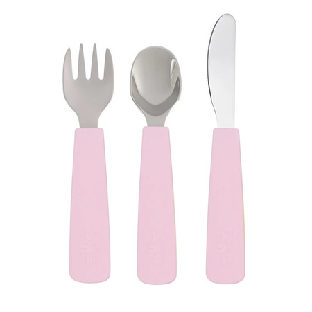 Sztućce metalowe We Might Be Tiny  - Powder Pink