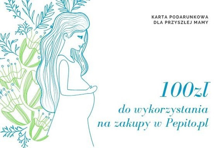 Karta podarunkowa dla przyszłej mamy - 100zł