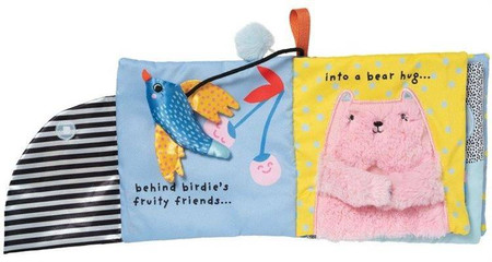 Miękka książeczka dla niemowlaka Trzepoczący ptaszek 158700-Manhattan Toy, zabawki dla najmłodszych