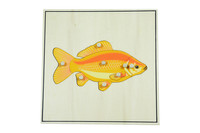 Puzzle ze zwierzętami - Szkielet ryby