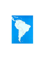 Moyo Montessori | Ameryka Południowa - mapa kontrolna bez podpisów GEOP0062_G008-2