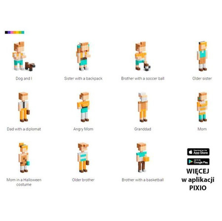 Klocki Pixio Happy Family | Story Series | Pixio®