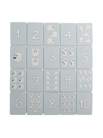 Silikonowe karty do gry Scrunch - Błękitny