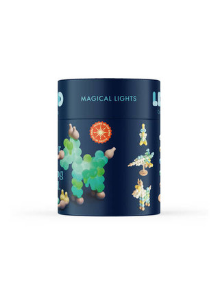 Lekkid, Konstrukcyjne drewniane i świecące klocki - Magiczna lampa