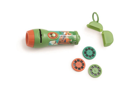 Scratch, Latarka/Projektor XL DINO z pojemnikiem 24 obrazy