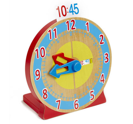 Zegar wskazówkowy i numeryczny dla dzieci 2w1 Melissa and Doug 14284