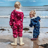 Kombinezon przeciwdeszczowy z podszewką All In One LittleLife - Stars 6-12m