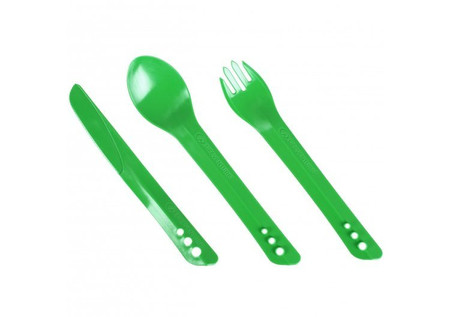Sztućce turystyczne Lifeventure - Green