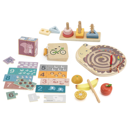 VIGA Zestaw Zabawek Edukacyjnych "Little Thinkers" Pudełko Box od 24 miesiąca do 36 miesiąca