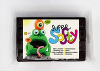 Masa Super-Softy 350g Czarna