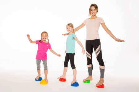 Półkula sensoryczna do masażu Zielona