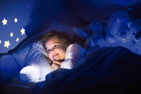 Fluorescencyjne naklejki Apli Kids - Księżyce 2 sztuki