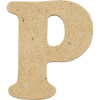 Litera P z MDF H: 4 cm 10 szt.