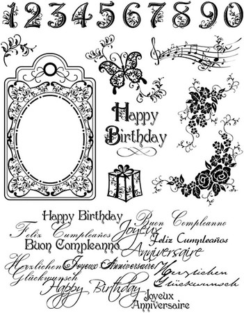 Stemple VivaDECOR Happy Birthday