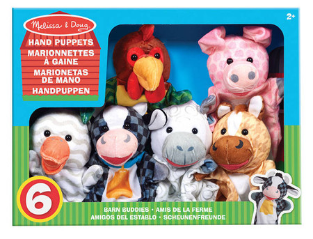 Pacynki na rękę Zwierzątka z farmy Melissa and Doug 19121