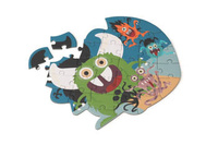 Scratch, Puzzle konturowe Stworki 33 elem.